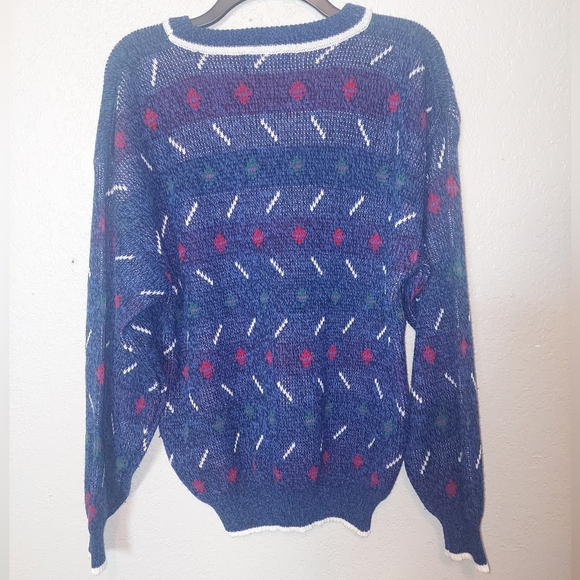 Men's Hennessy by Van Heusen Sweater size L Vintage - Picture 2 of 5